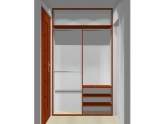 Wnętrze szafy szer. 140 - 160 cm