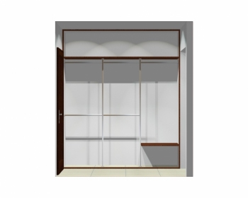 Wnętrze szafy szer. 211 - 240 cm